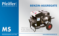 Pfeiffer Aggregate Benzin Stromerzeuger MS 1-Achser