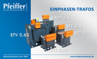 Einphasen-Transformatoren STT und STV - Click to enlarge