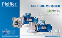 Pfeiffer Gear Motors RT RD Varvel