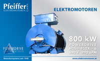 Powerdrive Elektromotor 800 kW | B3 - Zum Vergrößern klicken