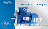 Powerdrive Elektromotor IE1, Standard Efficiency | B5 - Click to enlarge