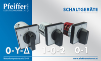Schaltgeräte | Einbau: 0-Y-∆, 1-0-2, 0-1 - Zum Vergrößern klicken