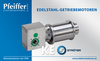 STROETER Stainless steel bevel-spur-gear motors KE - Click to enlarge