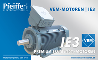 VEM Motor IE3, Premium Efficiency, 355 kW - Click to enlarge