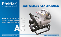 Pfeiffer Zapfwellen Generatoren AC 01