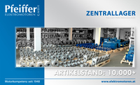 Pfeiffer Elektromotoren GmbH | Zentrallager